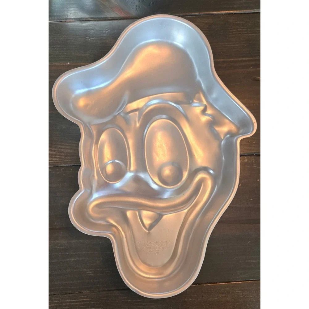 Vintage Wilton Donald Duck Cake Pan‎ w Insert Disney 515-507 Korea